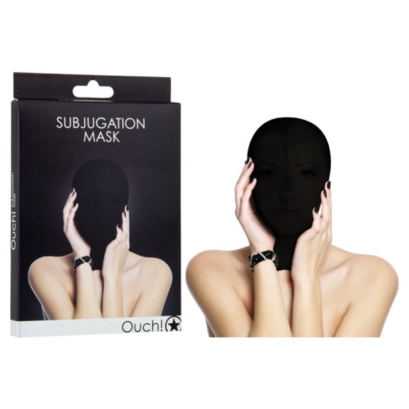 Ouch! Subjugation Mask - Black